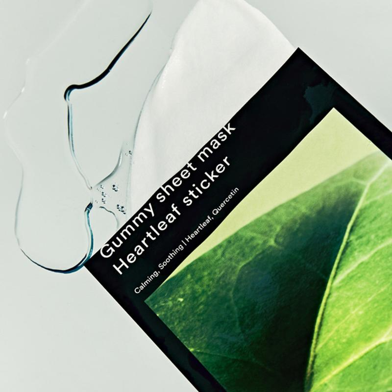 Abib - Gummy Sheet Mask Heartleaf Sticker 27ml. (Pack of 3)