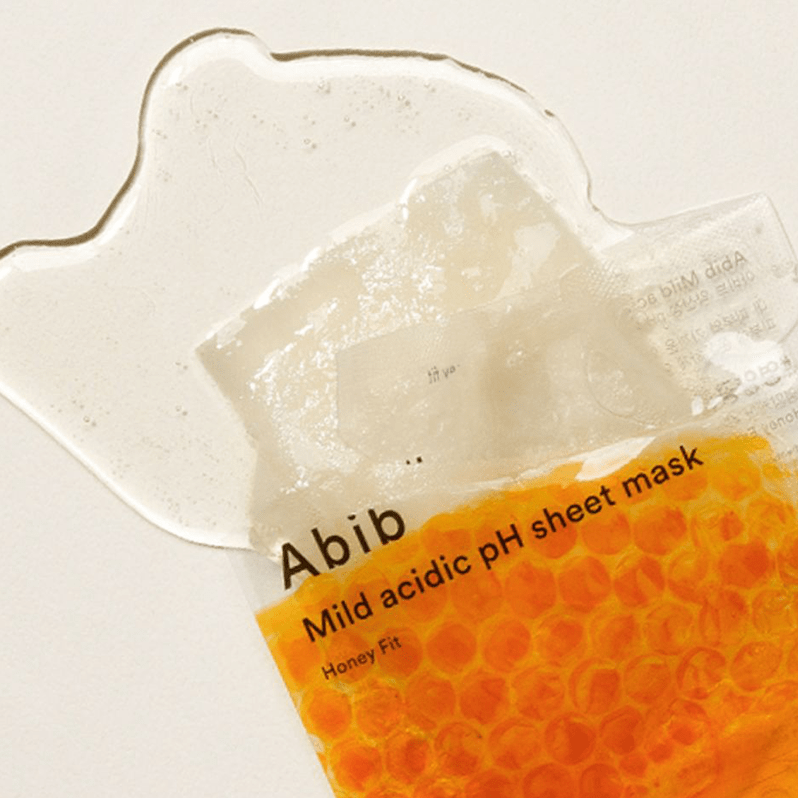 Abib - Mild Acidic pH Sheet Face Mask, Honey Fit 30ml. (Pack of 3)