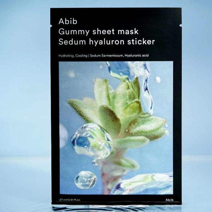 Abib - Abib - Gummy Sheet Mask Sedum Hyaluronic Acid Sticker 27ml. (Pack of 3)