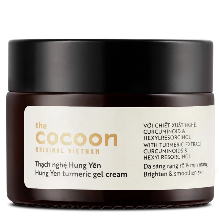 Cocoon Vietnam - Hung Yen Turmeric Gel Cream (Thạch Nghệ Hưng Yên) with Turmeric Extract & Curcuminoids 30ml.