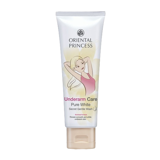 Oriental Princess - Underarm Care Pure White Secret Gentle Wash Enriched Formula 100g.