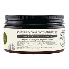 Phutawan - Organic Coconut Body Scrub Butter 240ml.