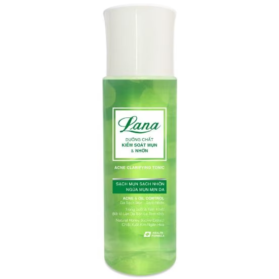Lana - Acne & Oil Control Dưỡng Chất Kiểm Soát Mụn & Nhờn Acne Clarifying Tonic 150ml.