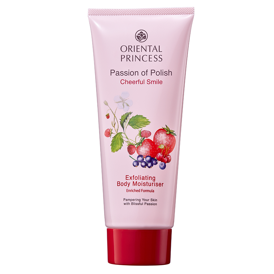 Oriental Princess - Passion of Polish - Cheerful Smile Exfoliating Body Moisturizer Enriched Formula 200g.