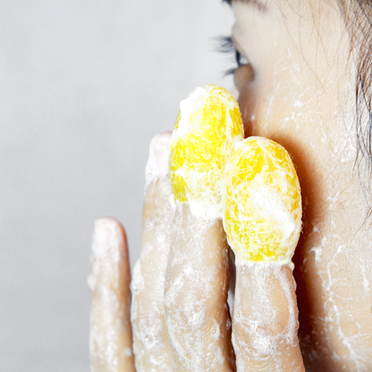 Phutawan - Magic Yellow Silk Cocoon Facial Soap with Sericin Protein 40g.