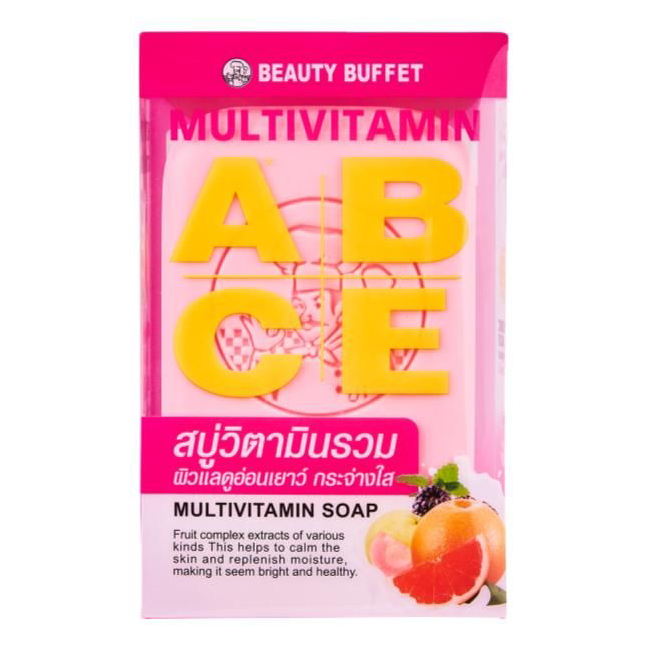 Beauty Buffet - Multivitamin Soap 100g. (Pack of 3)