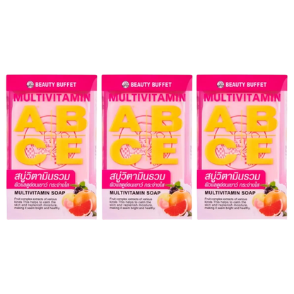 Beauty Buffet - Multivitamin Soap 100g. (Pack of 3)