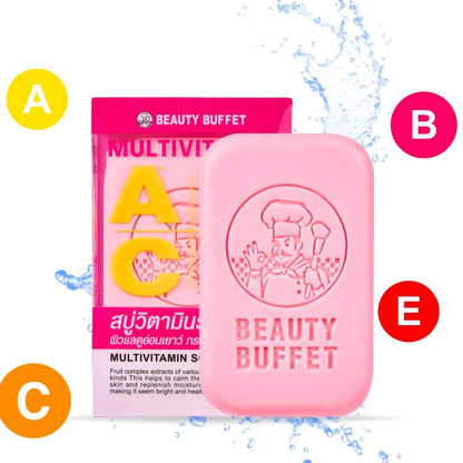 Beauty Buffet - Multivitamin Soap 100g. (Pack of 3)