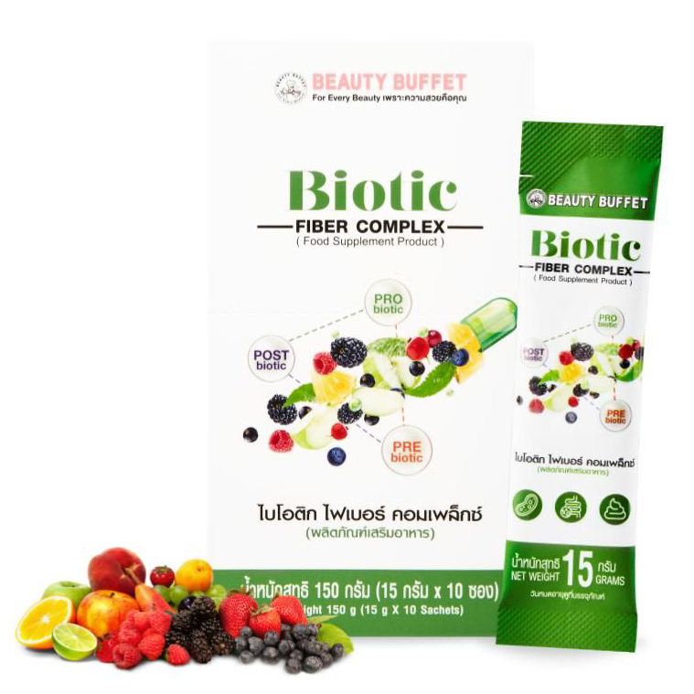 Beauty Buffet - Biotic Fiber Complex 15g. (10 sachets)