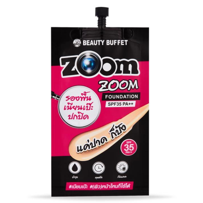 Beauty Buffet - Zoom Zoom Foundation SPF 35 PA++ 7g. (Pack of 3)