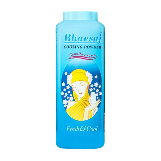 Bheasaj - Cooling Talc Powder, Camilla Scent, 200 g. - Made in Thailand