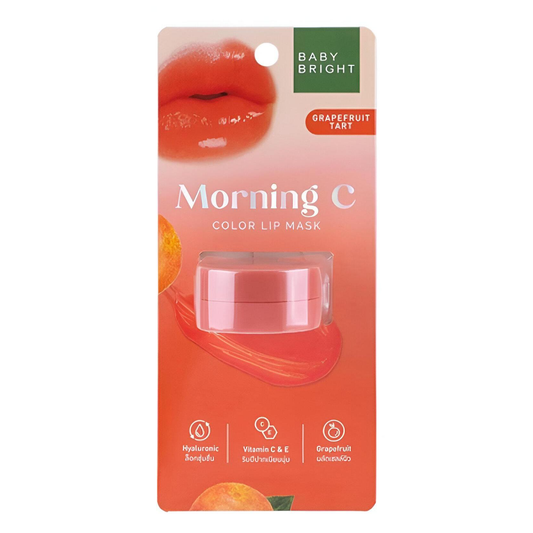 Baby Bright - Morning C Color Lip Mask (Grapefruit Tart) 3.8g.