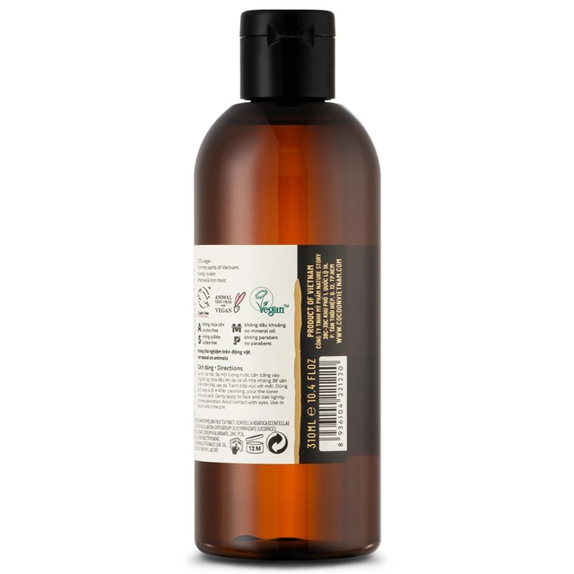 Cocoon Vietnam - Winter Melon Toner (Nước Bí Đao Cân Bằng Da) with Winter Melon Extract, Centella & Tea Tree 310ml.