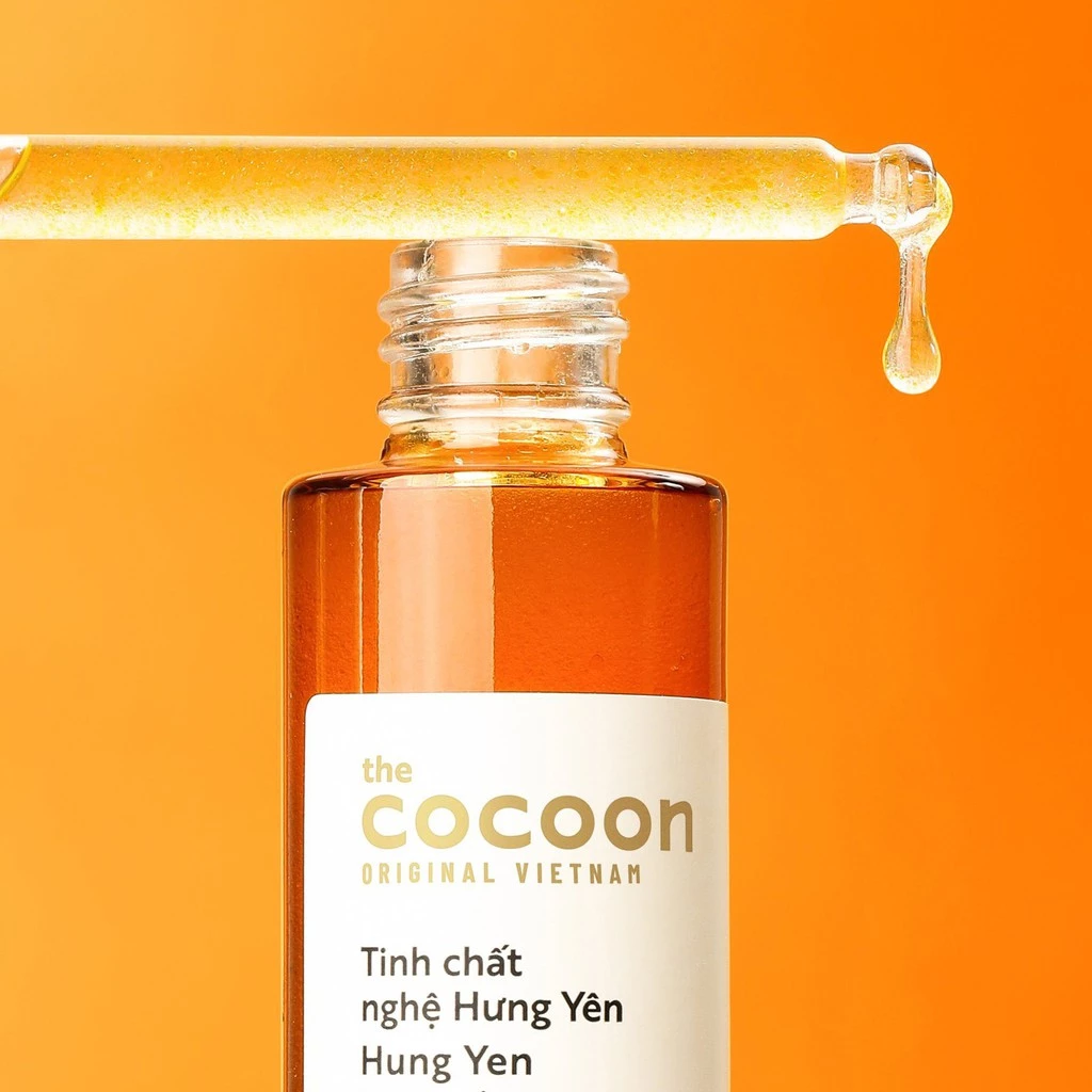Cocoon Vietnam - Hung Yen Turmeric Serum (Tinh Chất Nghệ Hưng Yên) with Turmeric Oil, 2% NAG, 4% Vitamin B3 & 10% Vitamin C 30ml.