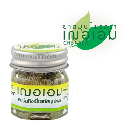Cher-aim - Natural Herbal Inhaler 6g. (Pack of 6) - Yadom - Relieve Congestion Dizzy