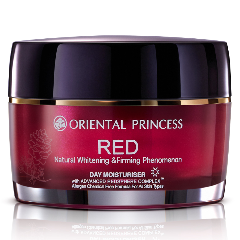 Oriental Princess - RED - Natural Whitening & Firming Phenomenon Day Moisturizer 50g.