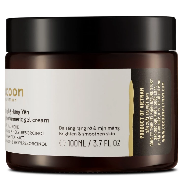 Cocoon Vietnam - Hung Yen Turmeric Gel Cream (Thạch Nghệ Hưng Yên) with Turmeric Extract & Curcuminoids 100ml.