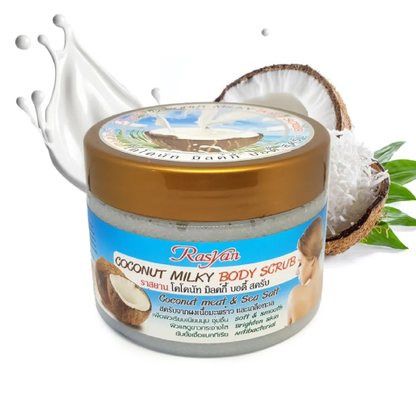 ISME - Coconut Milky Body Scrub, Coconut Meat & Sea Salt 350g.