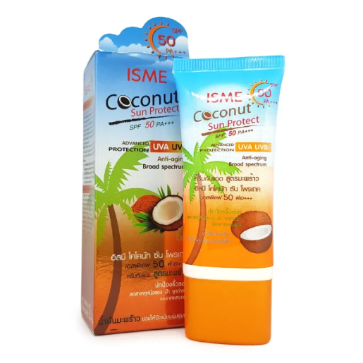 ISME - Coconut Sun Protect SPF 50 PA+++ UVA UVB 20g.