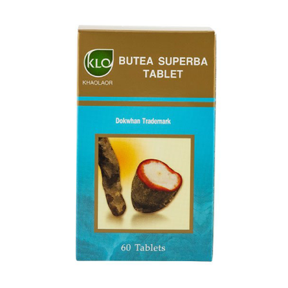 Khaolaor - Butea Superba Tablet - Butea Superba, Elephantopus Scaber Linn., Ficus Pubigera Wall. (60 tablets)