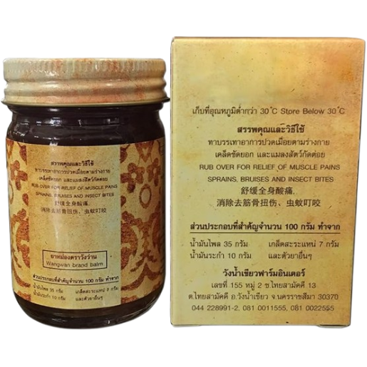 Wangwan Brand - Ointment Balm for Tendon and Joint Formula, Spray Bottle 100g.