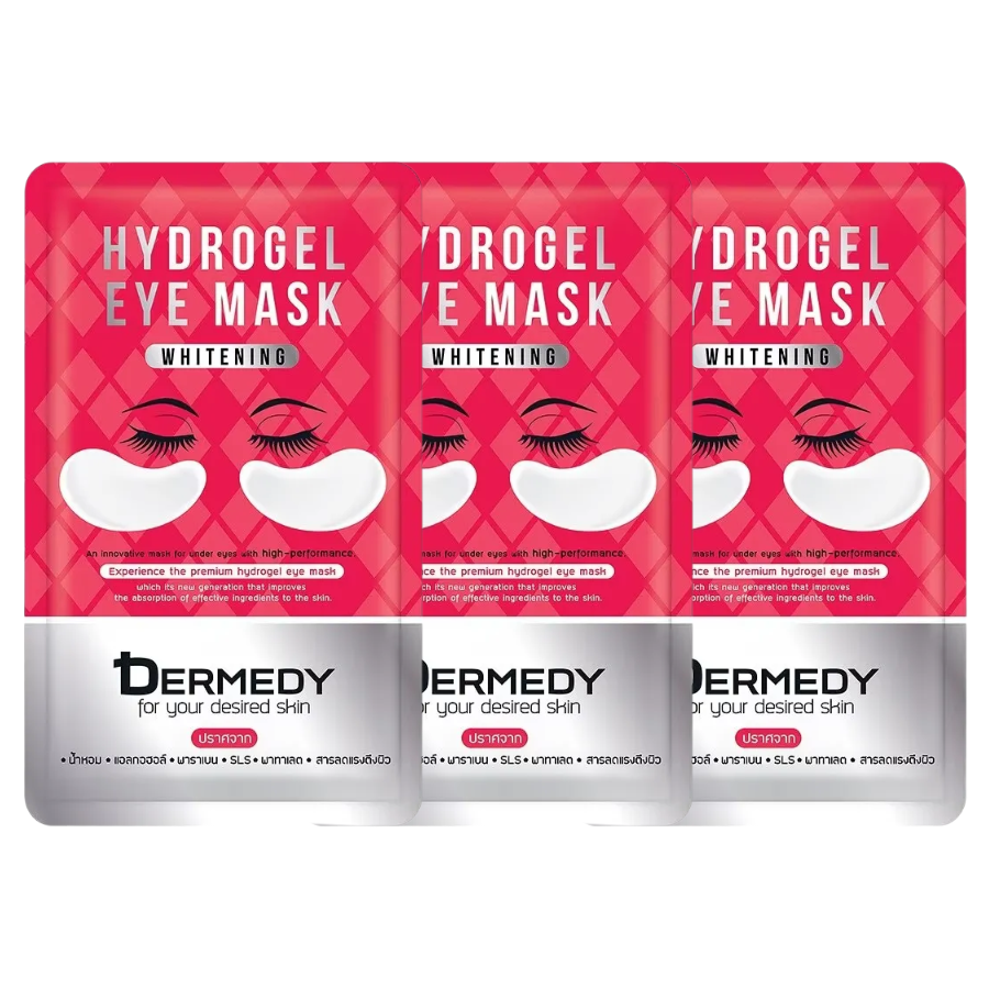 Dermedy - Whitening Hydrogel Eye Mask 6g. (Pack of 3)
