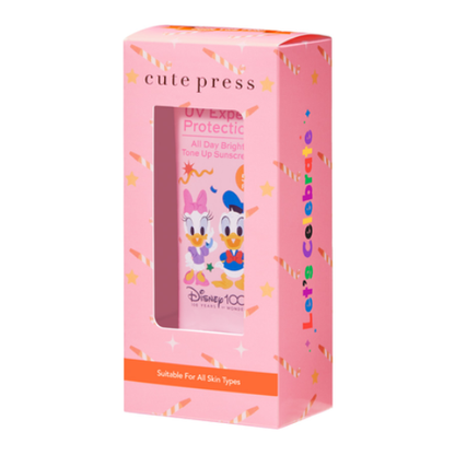 Cute Press - Let's Celebrate UV Expert All Day Bright Tone Up Sunscreen SPF50+ PA++ 30g.