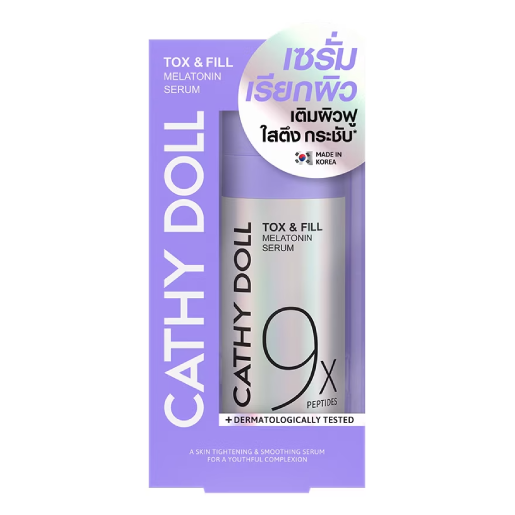 Cathy Doll - Tox and Fill Melatonin Serum 9X Peptides 30ml.