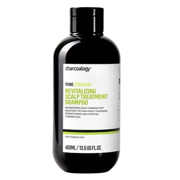 Charcoalogy - Pure strength Revitalizing Scalp Treatment Shampoo 400ml.