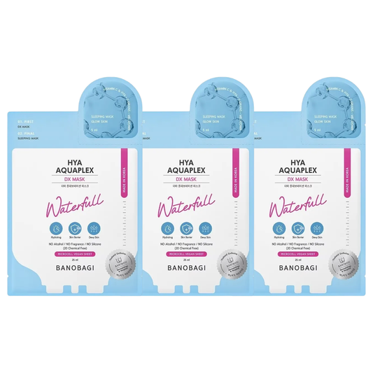 Banobagi - Dx Mask Hya Aquaplex, Waterfull 25ml. (Pack of 3)