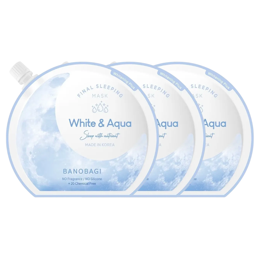 Banobagi - Final Sleeping Mask White & Aqua 23ml. (Pack of 3)