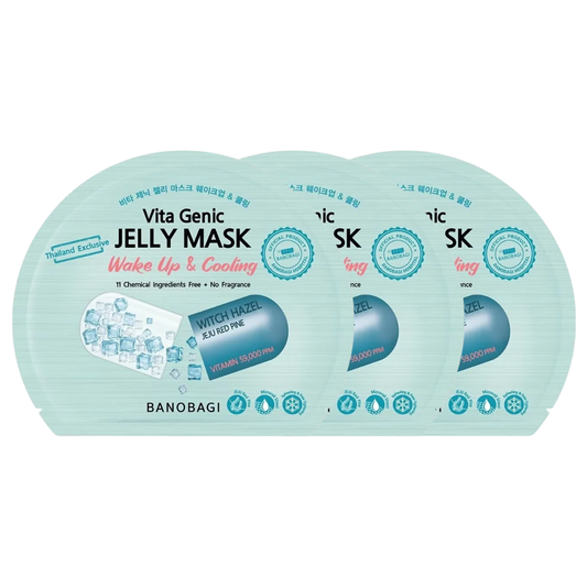 Banobagi - Vita Genic Jelly Mask Wake Up&Cooling 30ml. (Pack of 3)