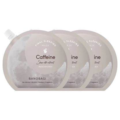 Banobagi - Final Sleeping Mask Caffeine 23ml. (Pack of 3)