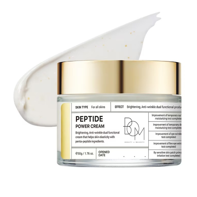 BOM - Beauty of Majesty - Peptide Power Cream 50g.