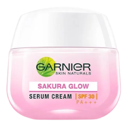 Garnier - Sakura Glow - Hyaluron Serum Cream (SPF30) 50ml.