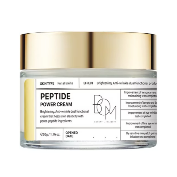 BOM - Beauty of Majesty - Peptide Power Cream 50g.