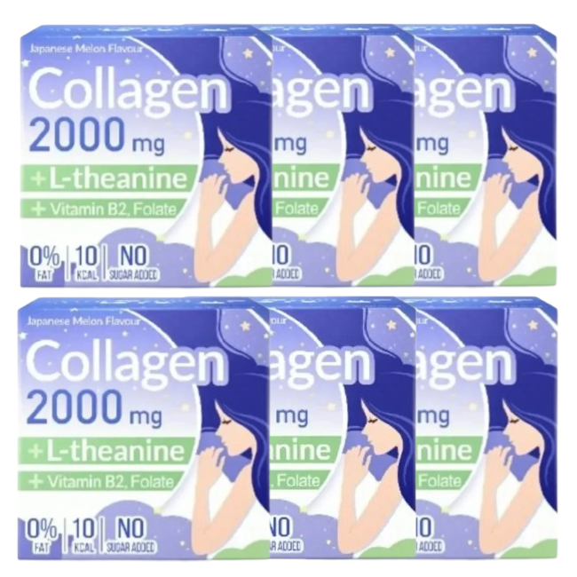 Press & Shake - Night Collagen Melon 3g. (Pack of 6)