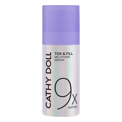 Cathy Doll - Tox and Fill Melatonin Serum 9X Peptides 30ml.