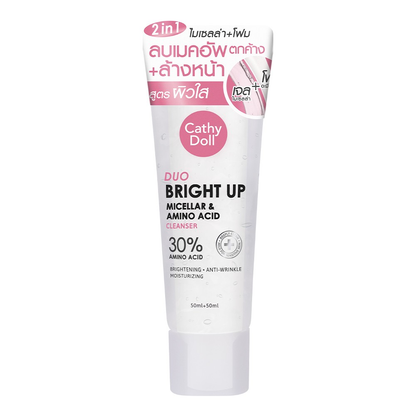 Cathy Doll - Duo Bright Up Micellar & Amino Acid Cleanser 50ml.