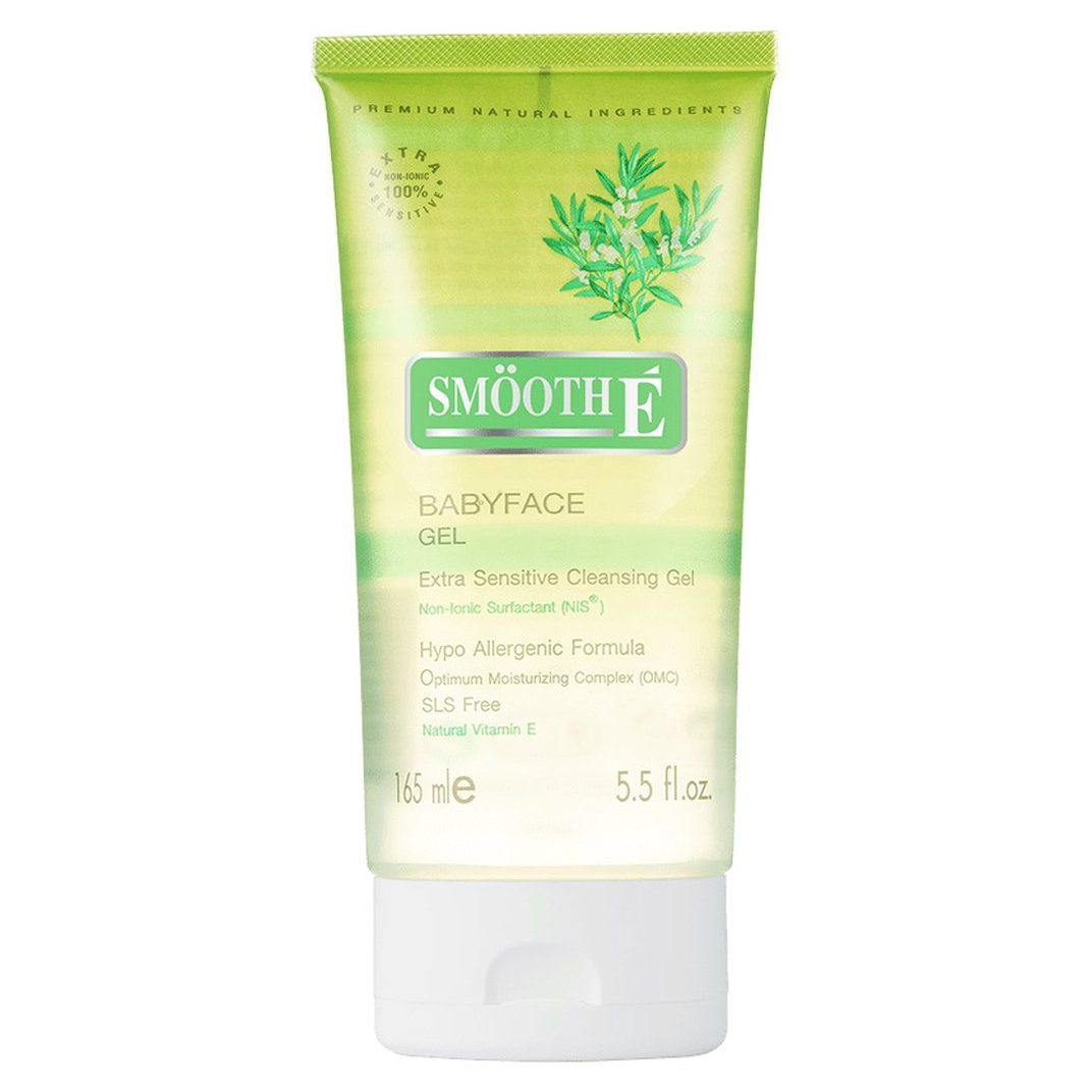 Smooth E - Baby Face Gel Extra Sensitive Cleansing Gel 165ml.