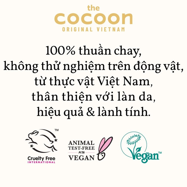 Cocoon Vietnam - Sacha Inchi Hair Repair Serum (Sa-chi Serum Phục Hồi Tóc) with Sacha Inchi Oil, Vitamin E, Phospholipids & Holy Basil Oil 70ml.