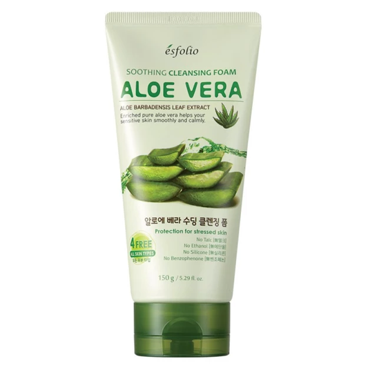 Esfolio - Aloe Vera Soothing Cleansing Foam 150g.