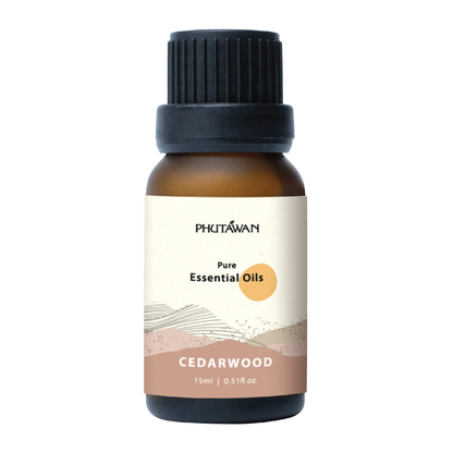 Phutawan - Intree Organic Mountain, Organic Essential Oil, Cedarwood 15ml.