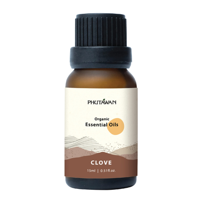 Phutawan - Intree Organic Mountain, Organic Essential Oil, Clove 15ml.