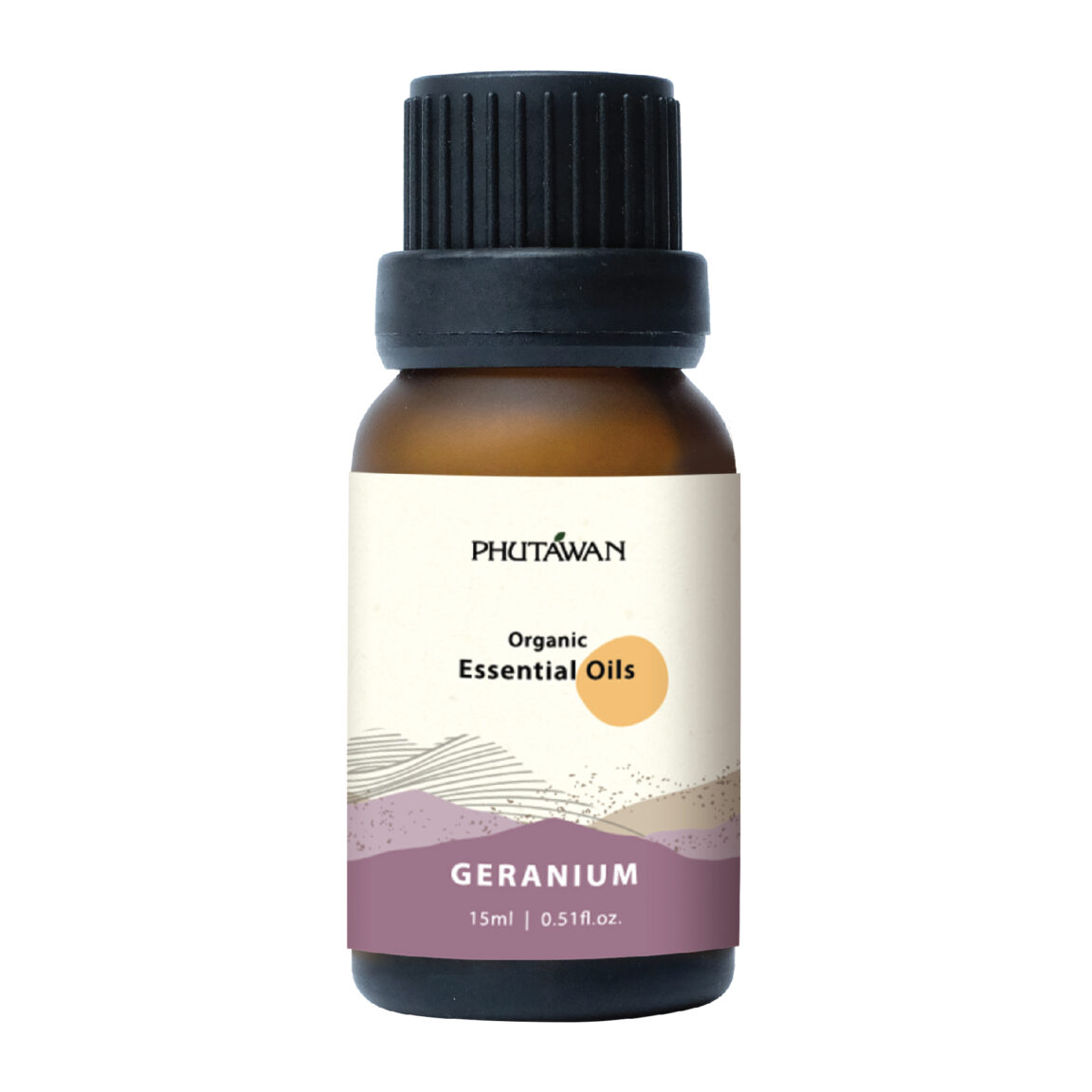 Phutawan - Intree Organic Mountain, Organic Essential Oil, Geranium 15ml.