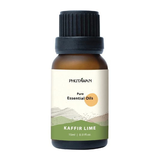 Phutawan - Intree Organic Mountain, Organic Essential Oil, Kaffir Lime 15ml.