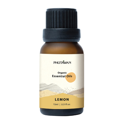 Phutawan - Intree Organic Mountain, Organic Essential Oil, Lemon 15ml.