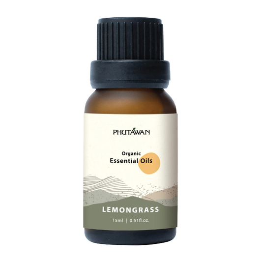 Phutawan - Intree Organic Mountain, Organic Essential Oil, Lemongrass 15ml.