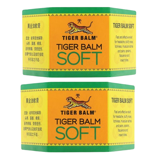 Tiger Balm - Ointment Soft 50g. (Pack of 2)