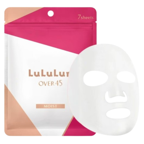 Lululun - Over 45 Moisturizing Face Mask (Pack of 3 x 7 sheets) - Made in Japan